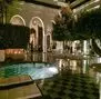Moroccan Riad Pool Night View Arch Design