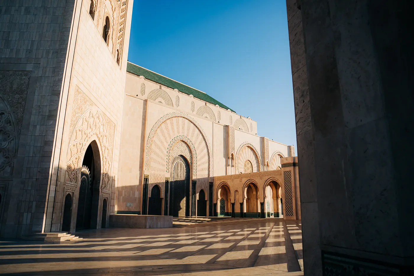 Morocco Quest destination programme at the Hassan II Mosque in Casablanca, Morocco